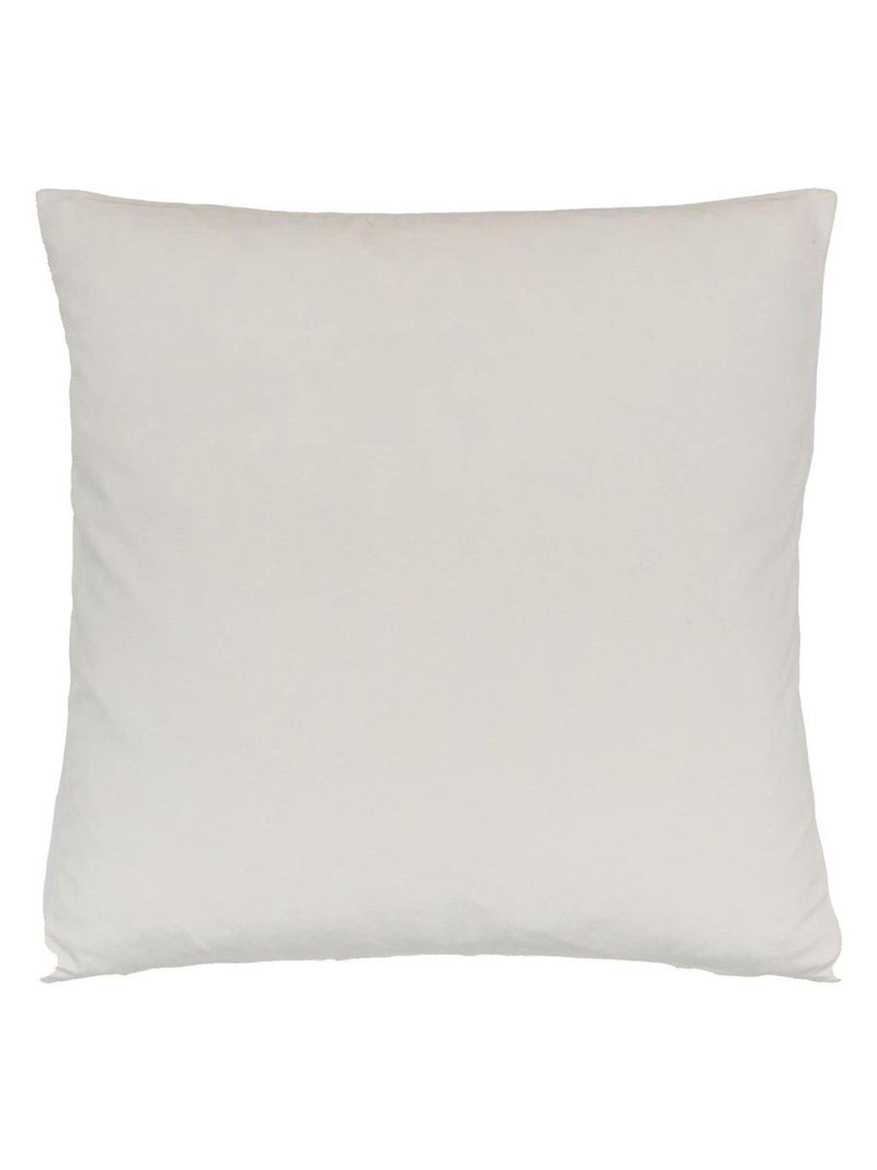 Gallery Home cream chenille cushion 55cm, imported from the UK