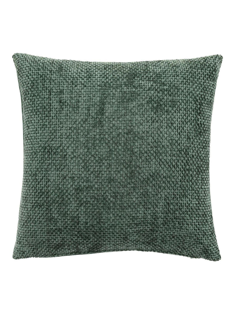 Gallery Home green basketweave chenille cushions - British product