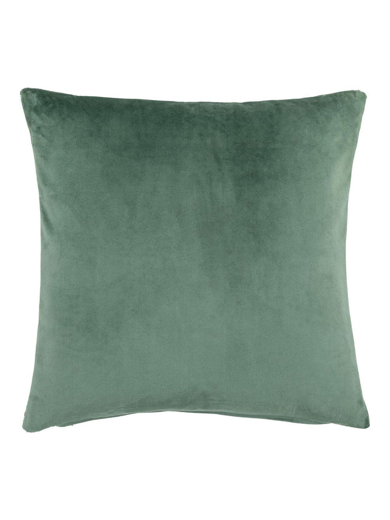 Gallery Home green basketweave chenille cushions - British product