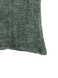 Gallery Home green basketweave chenille cushions - British product