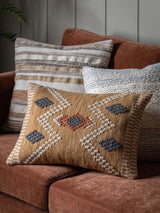 Next Gallery Home Natural Geo Woven Cushion 350x500mm- Buy online at McGrocer