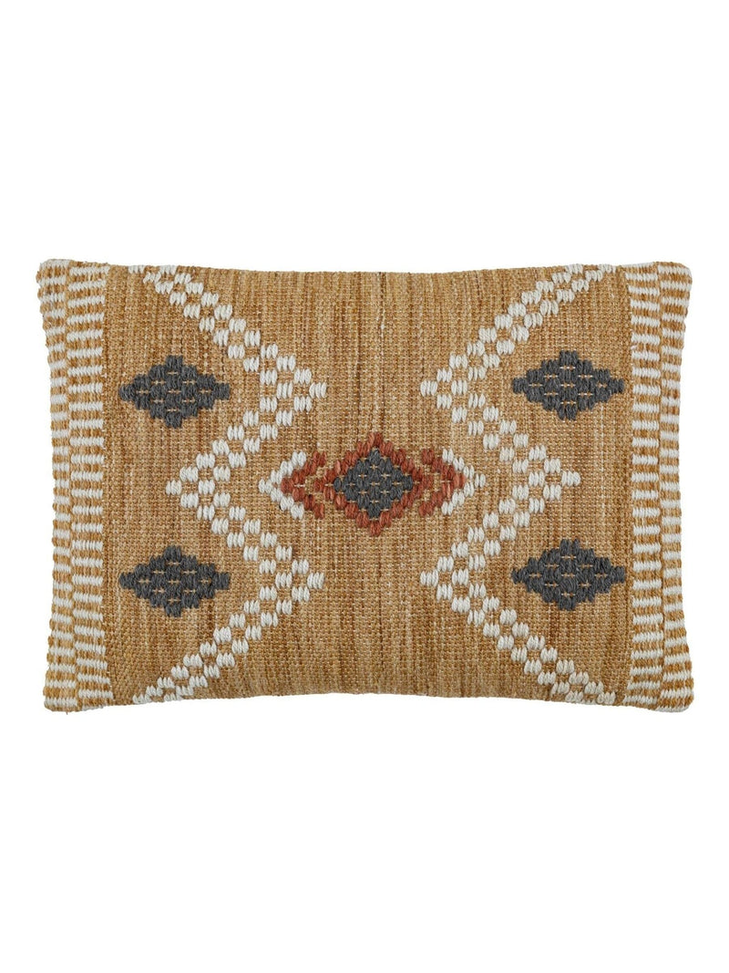 Gallery Home natural geo woven cushion 35x50cm, UK version