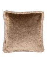 Next Gallery Home Brown Mottled Velvet Putty Cushion 50cm x 50cm- Buy online at McGrocer