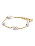 Thomas Sabo White Pearl Bracelet Adjustable 16-19cm (British brand)