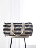 Koko Blossom personalised stripey holdall (British brand)