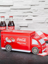 Boîte en fer-blanc Kimm & Miller Coca-Cola en forme de camion