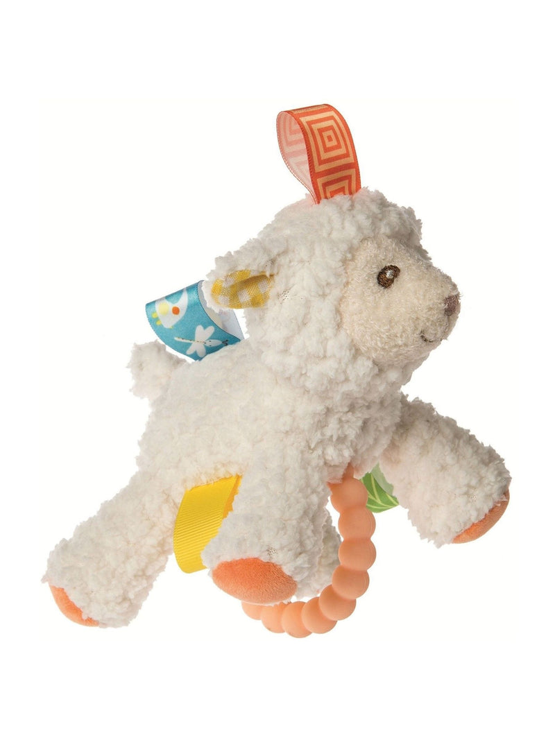 Aurora World Mary Meyer Taggies lamb rattle and teether, UK version