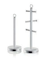 Next Swan White Towel Pole and Mug Tree Set Kitchen Organiser 43.5cm- Buy online at McGrocer