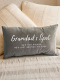 No Ordinary Gift personalised Fathers Day cushion 50x30cm (British brand)