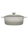 Mary Berry Grey At Home cast aluminium oval casserole dish 32cm, imported from the UK