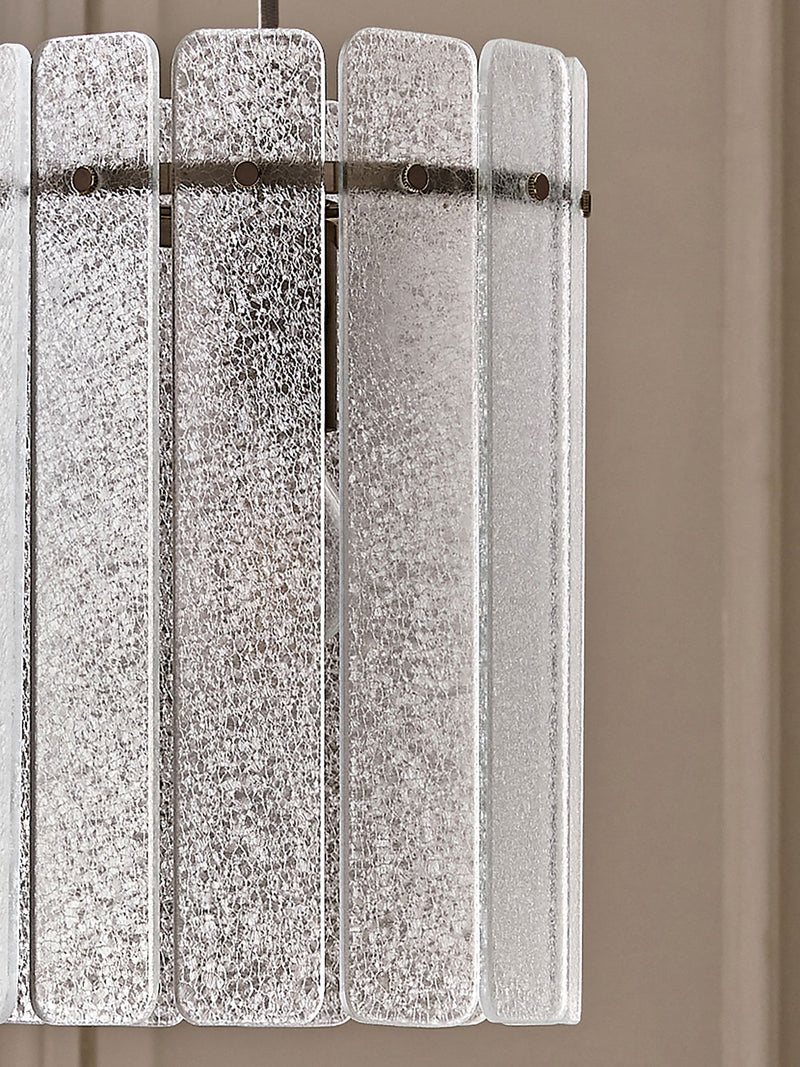 Lipsy clear glass sheets for pendant light - British product
