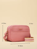 Joules Trent pink cross body bag with adjustable strap - British product