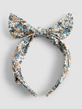 JoJo Maman Bébé blue ditsy floral print headband - British product