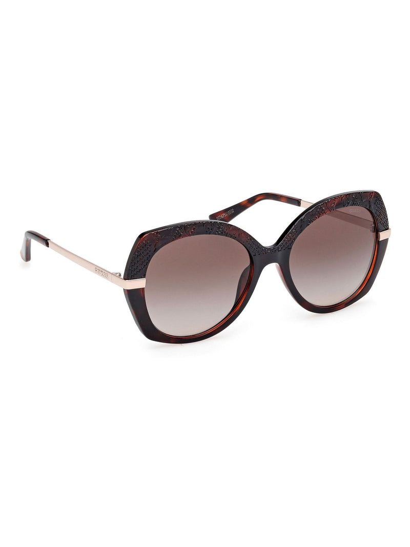 Guess brown round sunglasses, UK version