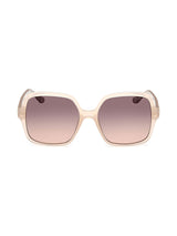 Next Guess Natural Oversized Shiny Sunglasses- Buy online at McGrocer