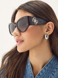 Guess cat eye sunglasses dark Havana, UK version