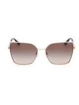 Next Guess Rose Gold Metal Butterfly Sunglasses- Buy online at McGrocer