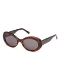 GANT brown oval sunglasses in Dark Havana - British product