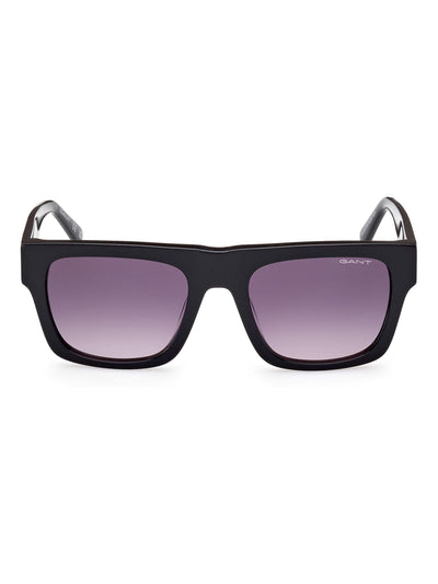 Next GANT Black Square Shiny Black Sunglasses- Buy online at McGrocer