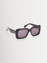Next Max Mara Black Square Shiny Sunglasses- Buy online at McGrocer