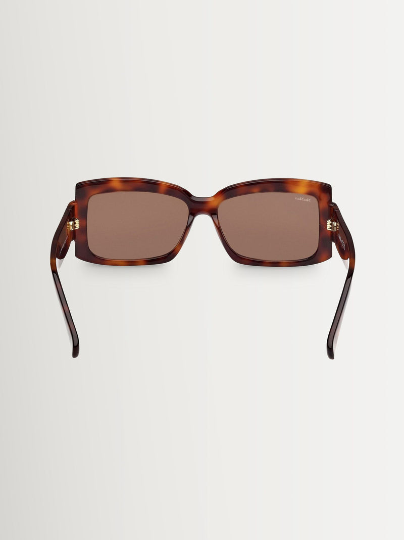 Max Mara brown square sunglasses (British brand)