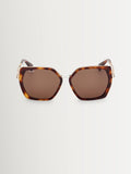 Max Mara brown square sunglasses, imported from the UK