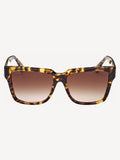 Max Mara brown square acetate sunglasses (British brand)