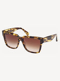 Max Mara brown square acetate sunglasses (British brand)