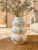Next Blue Coastal Ceramic Vase- Buy online at McGrocer