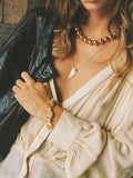 Anni Lu gold tone necklace, UK version