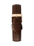 Limit Analogue Watch Brown Strap 40mm, imported from the UK