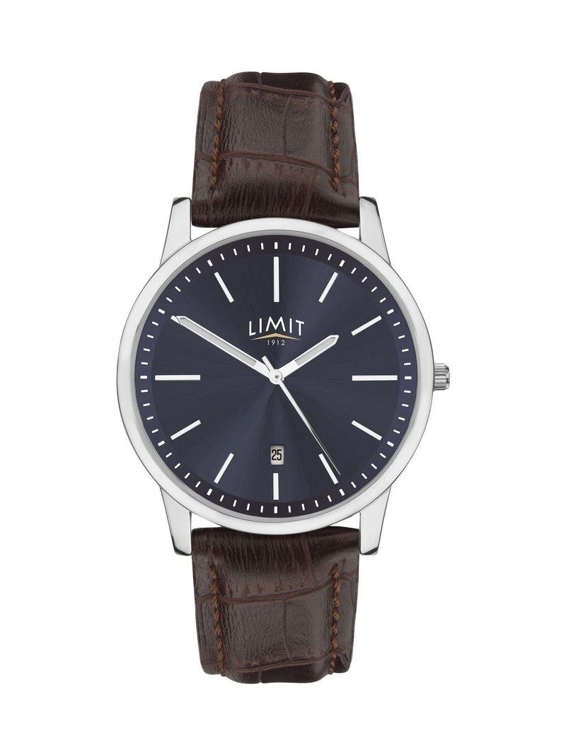 Limit Black Modern 38mm men's analogue watch, UK version