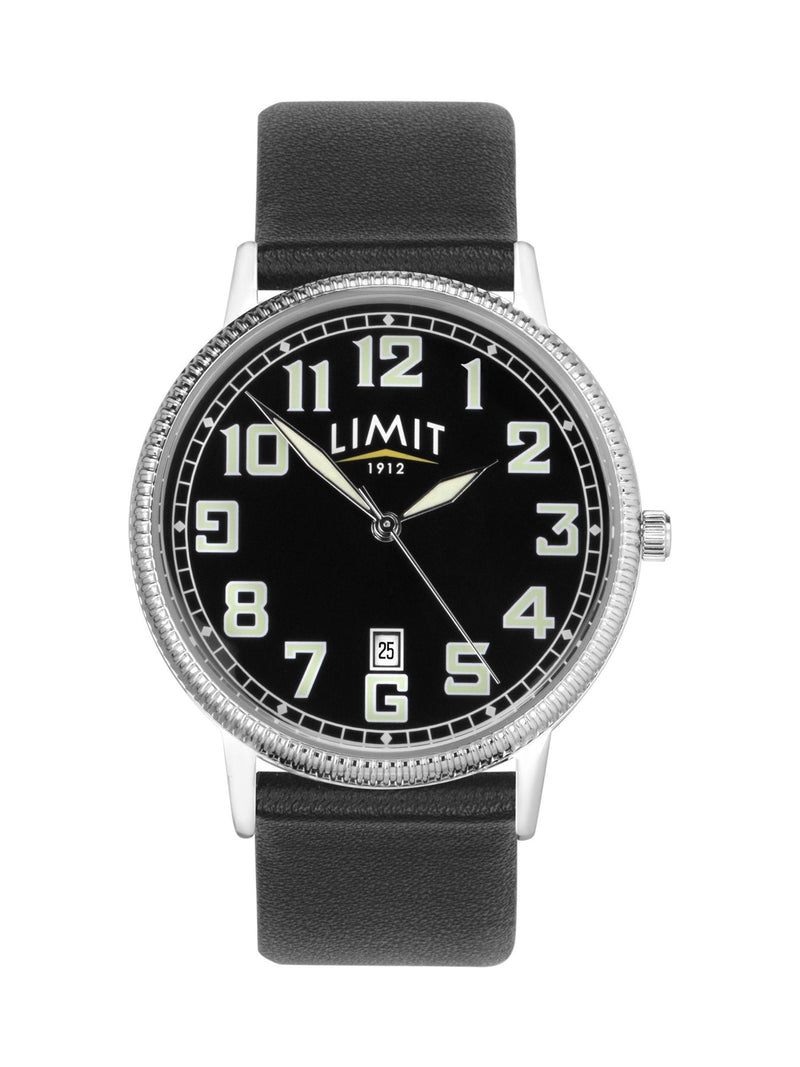 Analogue watch Limit Black Pilot 40mm, UK version