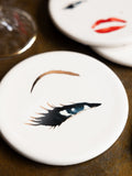 Rockett St George Marilyn Monroe cream ceramic coasters set, UK version