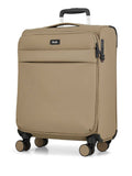 Rock Luggage nude Harper cabin suitcase, imported from the UK