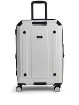 Next Rock Luggage White Medium Alpine Suitcase- Buy online at McGrocer