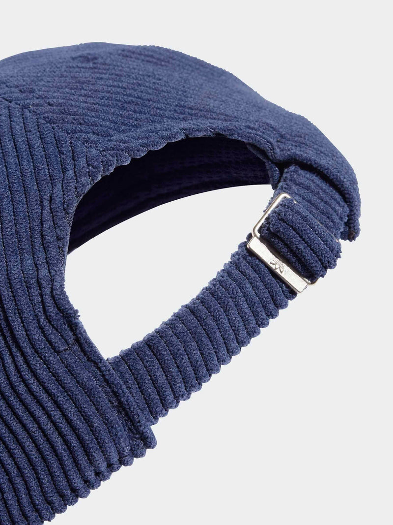 adidas Originals blue corduroy baseball cap - British product