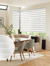 Next Parry Cream Made to Measure Day and Night Roller Blind- Buy online at McGrocer