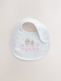 Pink Mummy/Daddy Family Baby Bibs 2 Pack