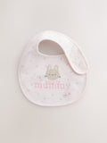 Pink Mummy/Daddy Family Baby Bibs 2 Pack
