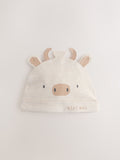 Hamish baby beanies 3 pack neutral 0-12 months, UK version