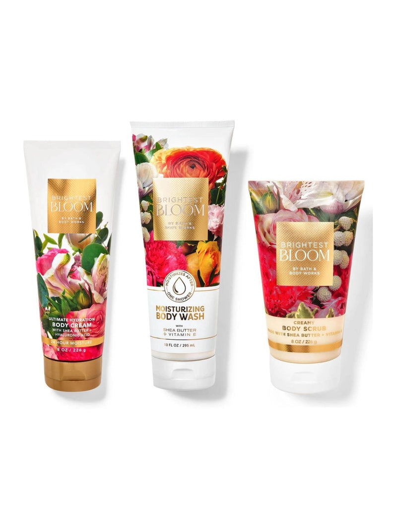 Bath & Body Works Brightest Bloom body care gift set - British product