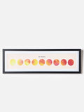 Oliver Bonas Orange Le Soleil Printed Wall Art