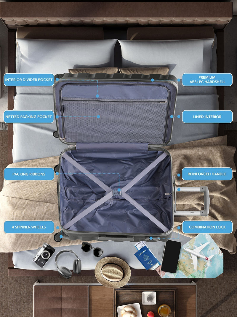 Flight Knight large hardcase suitcase 29 inch - British product