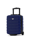 Flight Knight Black Wizz Air Underseat 2 Wheel ABS Hard Case Cabin Carry On Hand Luggage
