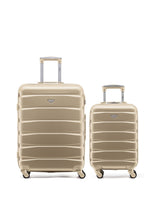 Next Flight Knight Nude Hardcase Travel Suitcase Set of 2 (Cabin & Medium)- Buy online at McGrocer