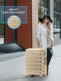 Flight Knight travel suitcases nude set of 2, imported from the UK