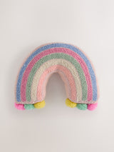 Next Bright Rainbow Pom Cushion- Buy online at McGrocer