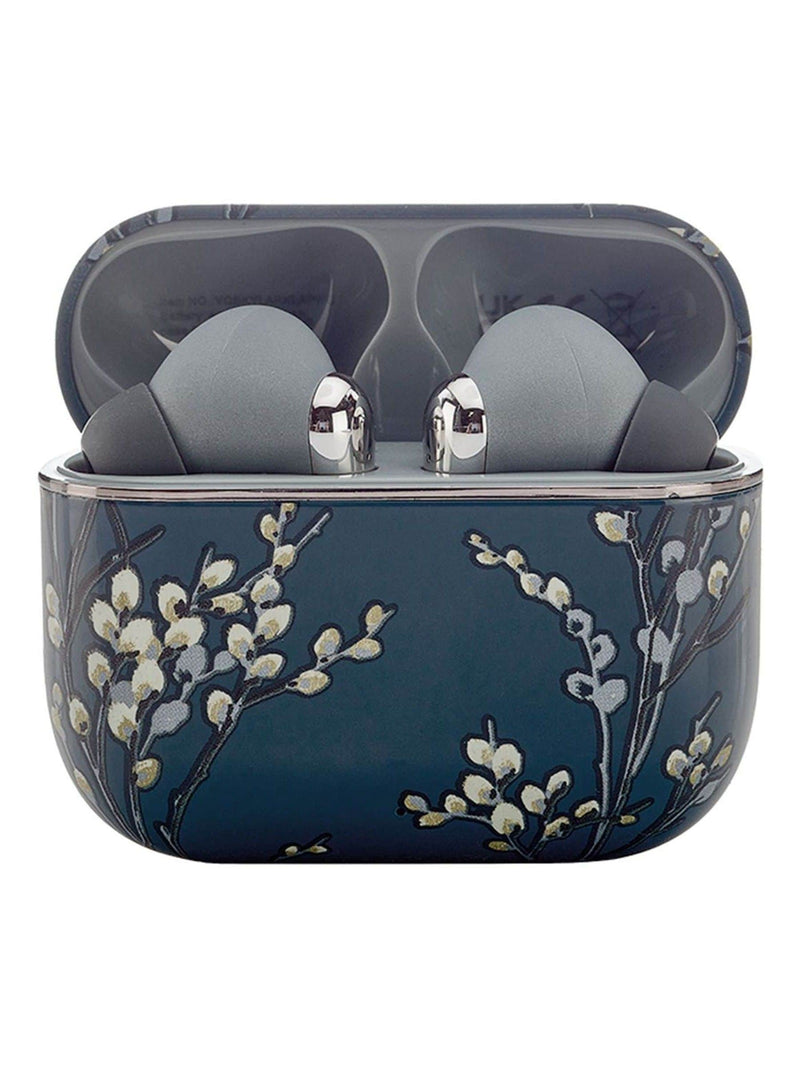 Laura Ashley wireless earbuds Skylark Pussy Willow Grey (British brand)