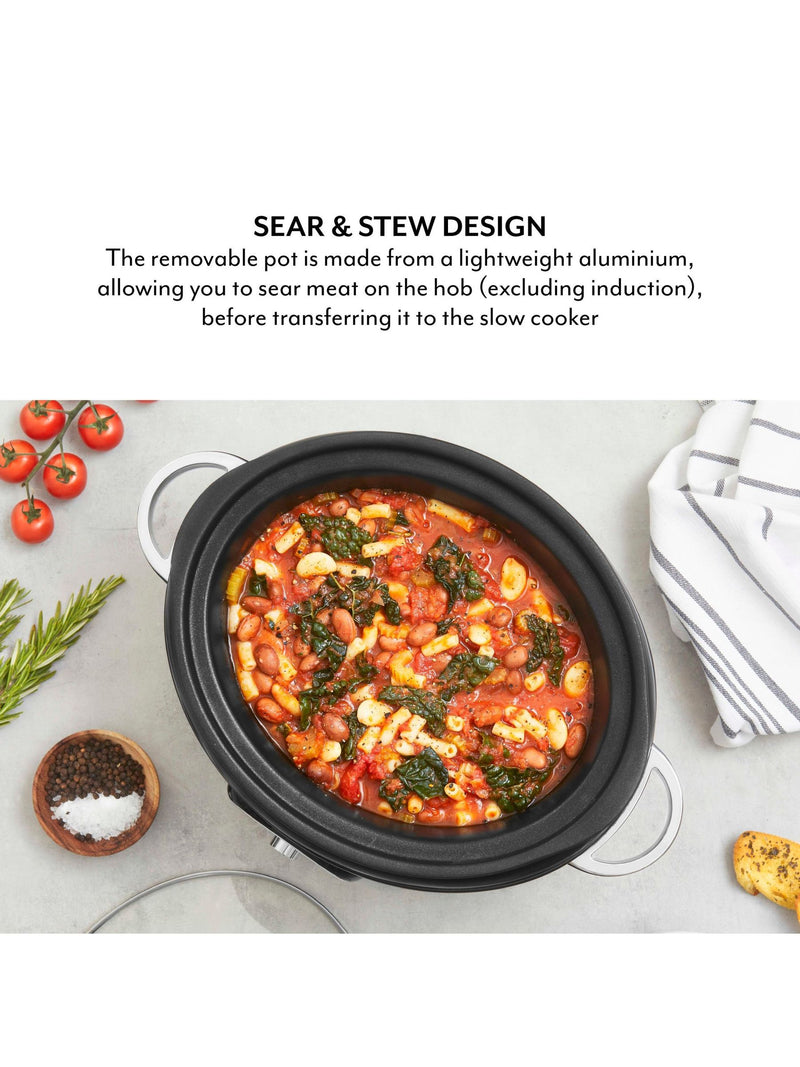 Sur La Table digital slow cooker 3.5 litre, imported from the UK